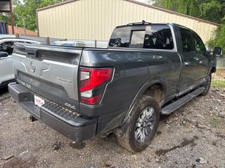 2023 Nissan TITAN XD Crew Cab Platinum Reserve 4x4 - Exterior Rear Right Corner Image